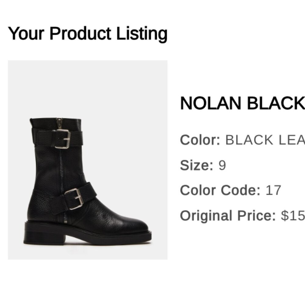 Steve Madden Leather Boots